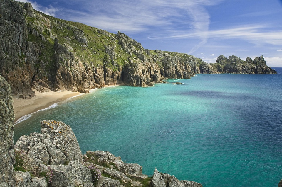 Beautiful Cornwall coastline